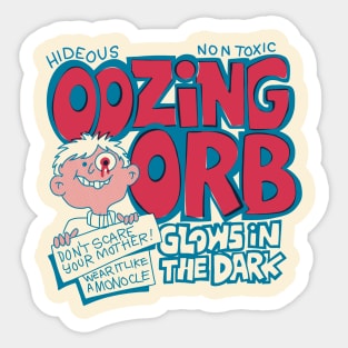 Hideous Oozing Orb Sticker